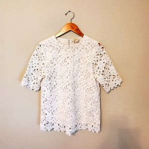 Kate Spade, Size 6, White Top